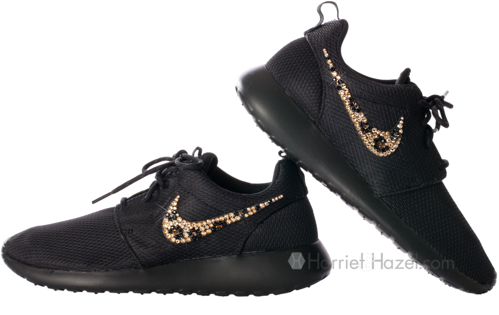 Nike Roshe Run With Black Cheetah Swoosh - Nike Women's Roshe One (1024x1024), Png Download