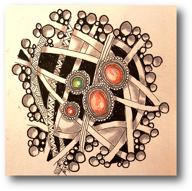 Zentangle Challenge (786x780), Png Download