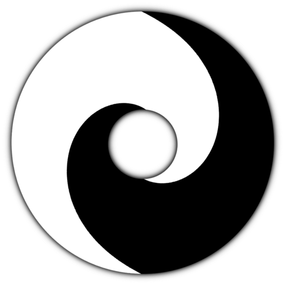 Draw Chi Recommended Zentangle Books - Taijiquan Symbol (600x600), Png Download