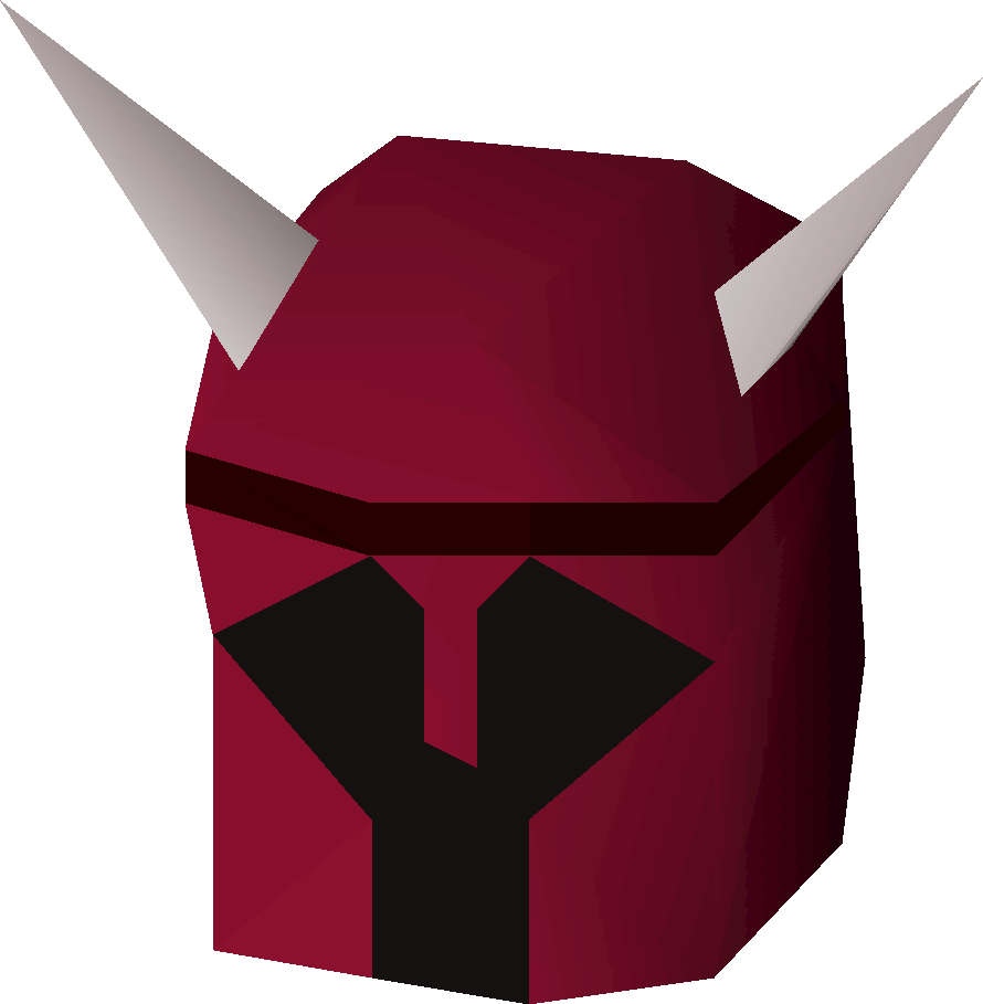 Santa Hat Runescape, Black Santa Hat Runescape, Runescape - Runescape Helmet (890x909), Png Download