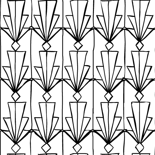 Zentangle Animation - Motif (500x500), Png Download