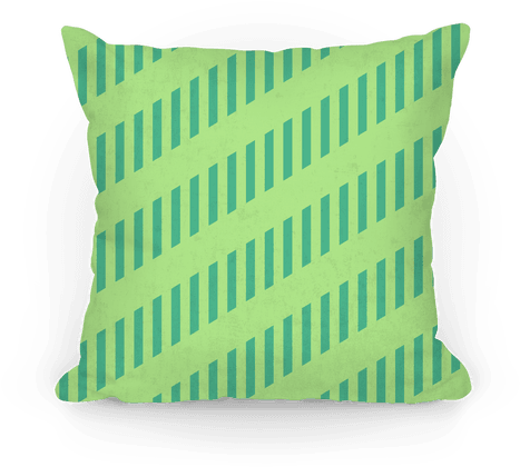 Lime Green Diagonal And Vertical Throw Pillow Human - Escuela Secundaria Tecnica (484x484), Png Download