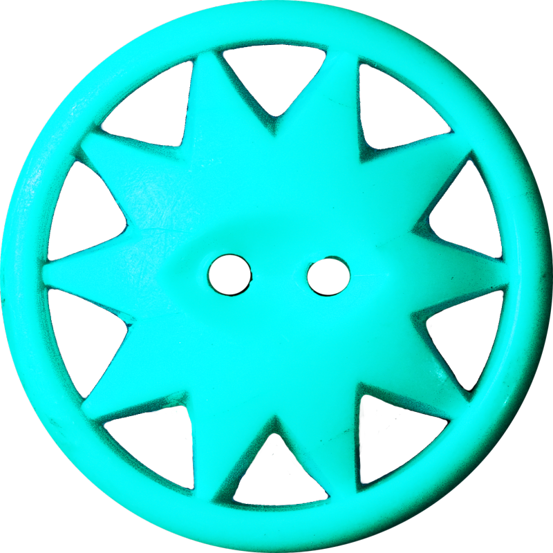 Button With Ten-pointed Star Inscribed In A Circle, - Education (800x800), Png Download