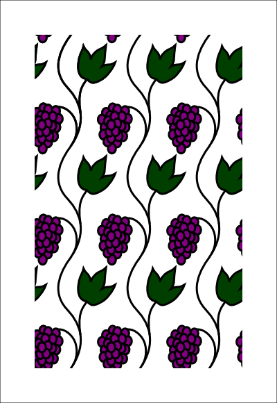 Vine Design (400x580), Png Download