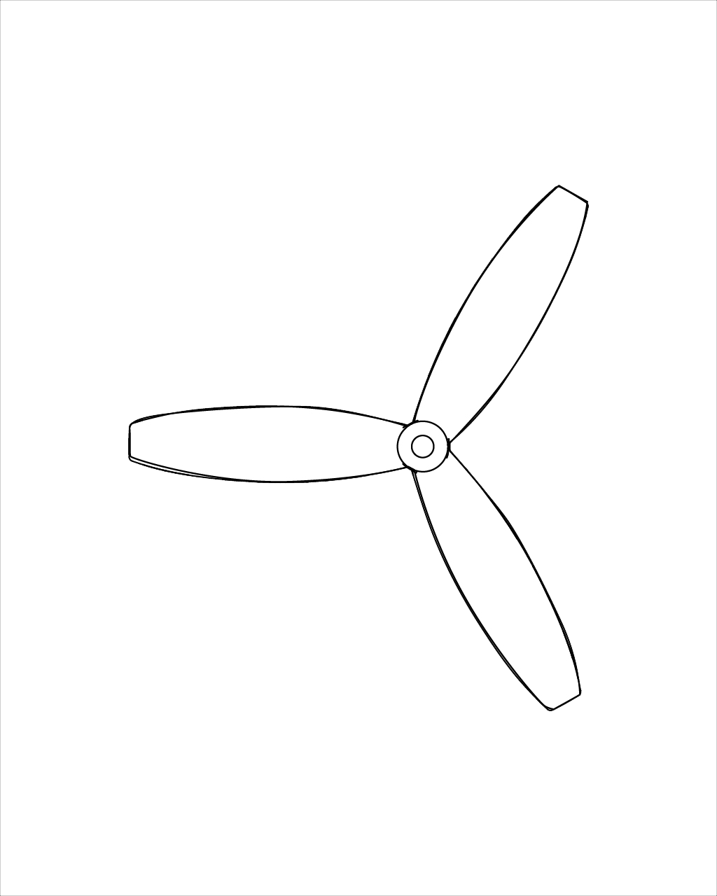 Sky Raider Blades Set - Remote Control (1024x1280), Png Download