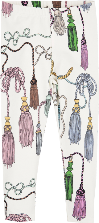 Mini Rodini Tassels Leggings - Mini Rodini Tassel Print Leggings 56/62 Cm (960x720), Png Download