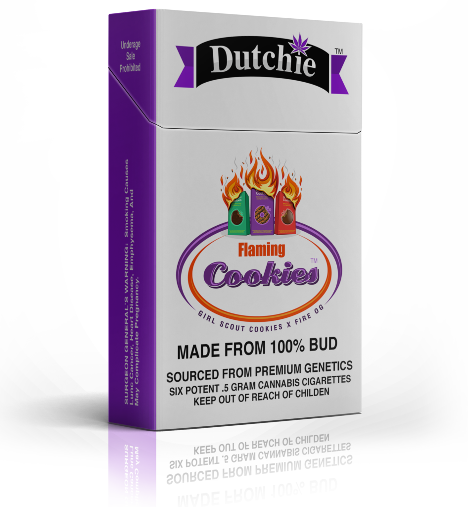 Flaming Cookies - Dutchie Pre Roll Pack (946x1024), Png Download