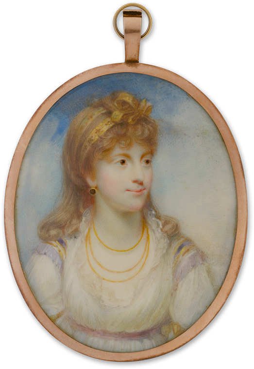 Portrait Miniature Of Frederica, Duchess Of York - Frederica Duchess Of York (800x800), Png Download