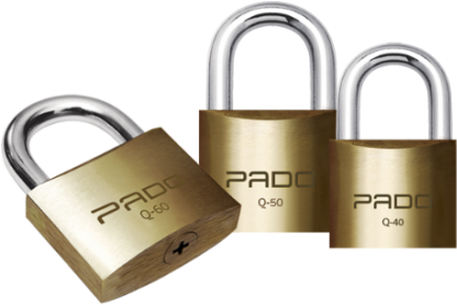 Cadeado Tetra Chave Pado (500x554), Png Download