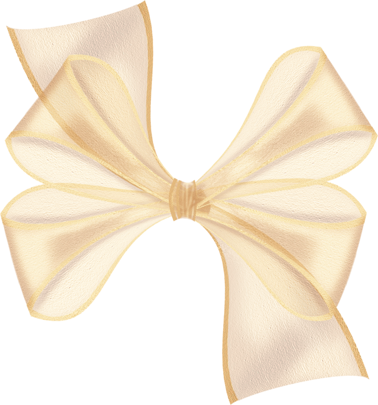 Peach Mq Ribbon Bow Ribbons Pastel Decorate - Shoelace Knot (747x800), Png Download