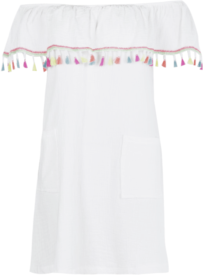 8 Tassel Pieces You Need Now “> - Dress (1000x1500), Png Download