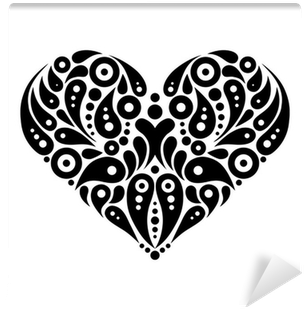 Decorative Heart (400x400), Png Download