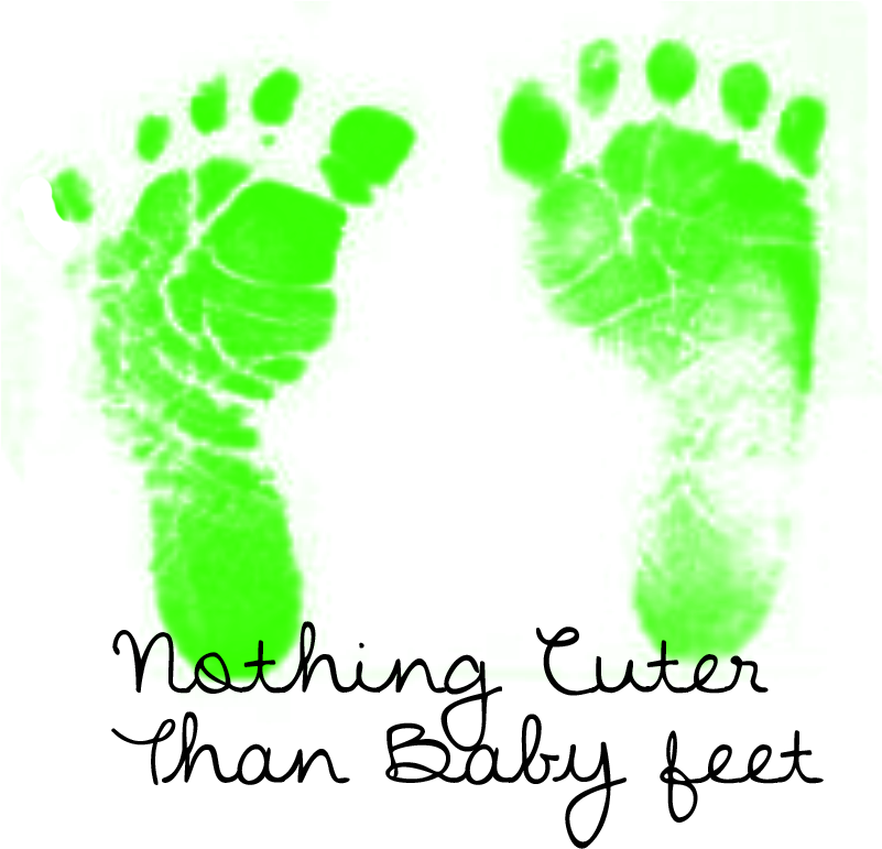 ) Baby Feet - Feet Stamp (800x800), Png Download