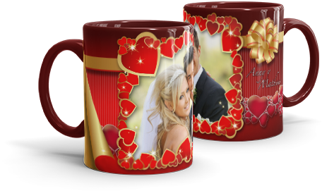 Sanvalentint003 - Mug (519x289), Png Download