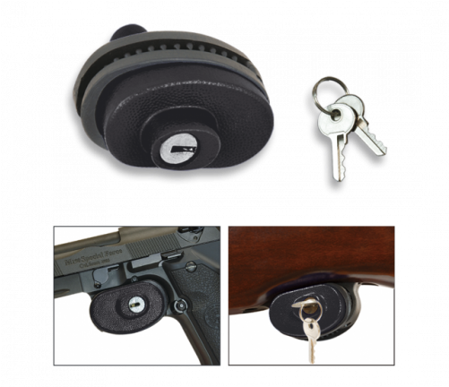 Alb Fire Arm Trigger Lock - Verrou De Pontet Pour Pistolet (500x500), Png Download