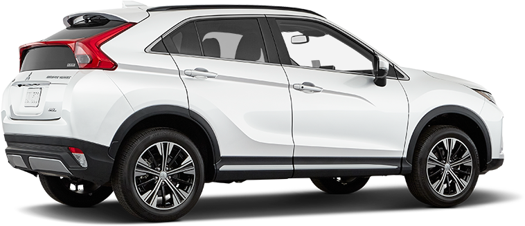 2019 Mitsubishi Eclipse Cross Pearl White - Mitsubishi Eclipse Cross Black (940x460), Png Download