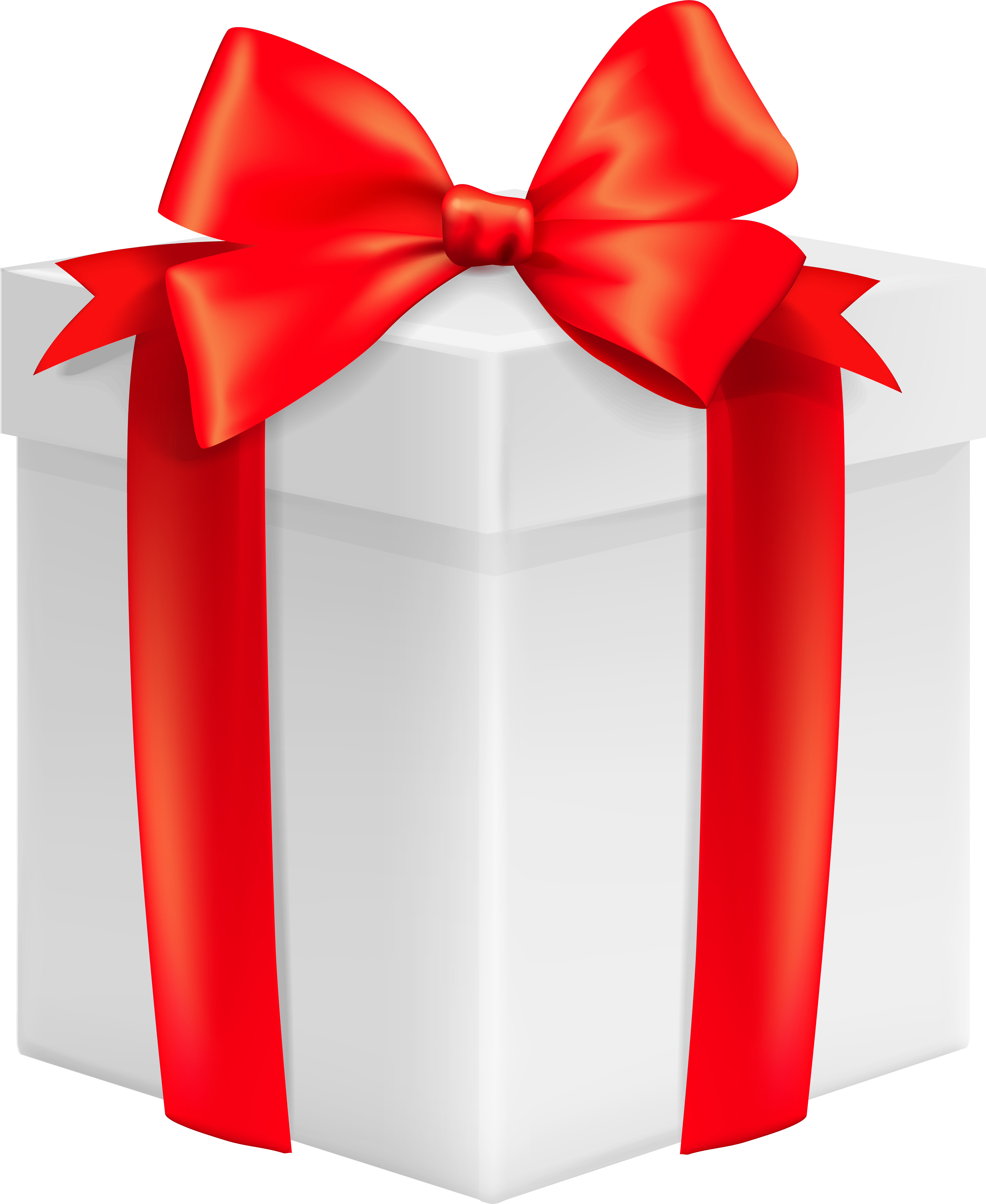White Gift Box Png Clip Art Imageu200b Gallery Yopriceville (6700x8000), Png Download