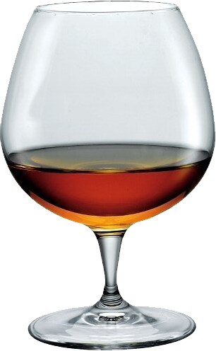 Cognac Glass Png (306x496), Png Download
