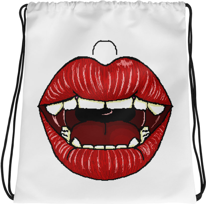 All-over Drawstring Bag - Drawstring Bag (1000x1000), Png Download
