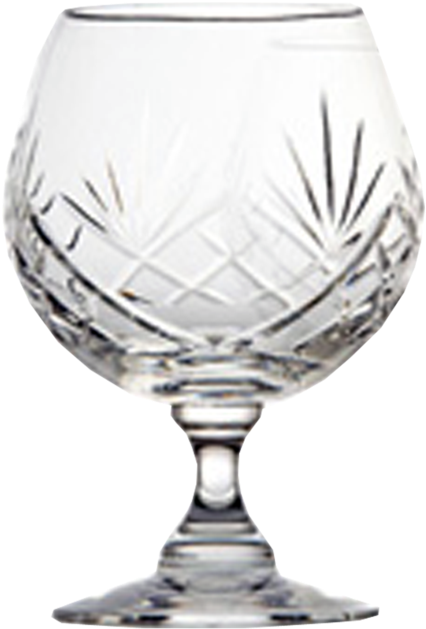 Glencairn Skye Crystal Brandy Glass - Wine Glass (690x976), Png Download