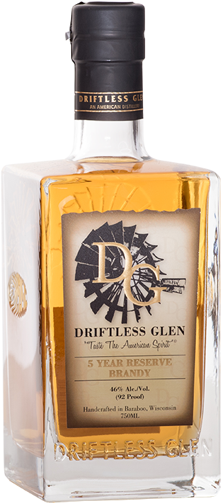 Brandy - Driftless Glen Straight Rye Single Barrel (400x750), Png Download