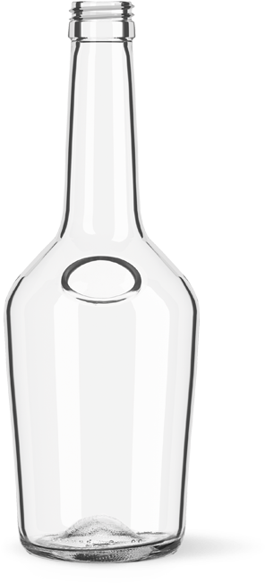 Brandy50 Cl - Glass Container Company S.a. (372x660), Png Download