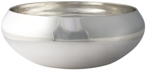 Silver Strawberry Bowl - Silver Bowl Png (900x300), Png Download