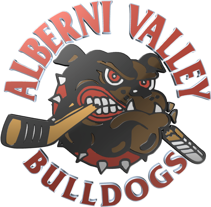 I Don't Know Exactly What This Means, But My Initial - Alberni Valley Bulldogs Logo (721x691), Png Download