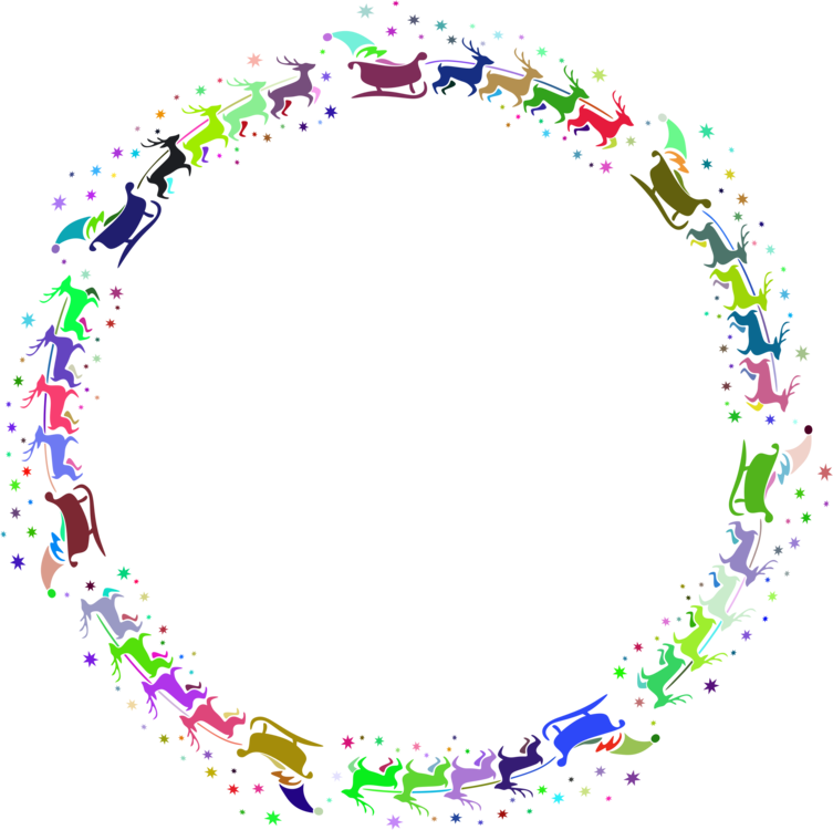 Wreath Christmas Day Download Purple Santa Claus - Frohe Weihnachten Weihnachtsmann Melaminteller (753x750), Png Download