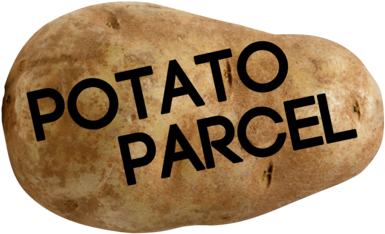 Send A Message To Anyoneon A Potato - Potato Parcel Shark Tank (450x276), Png Download