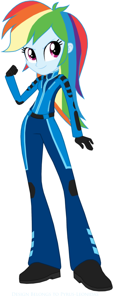 Pyrus-leonidas, Bad Girl, Clothes, Equestria Girls, - Mlp Spacy Uniform (428x1024), Png Download
