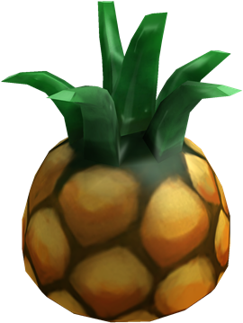 Pineapple Head - Roblox Pineapple Hat (420x420), Png Download