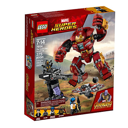 Marvel Super Hero ~ The Hulkbuster Smash-up - Mainan Lego Avengers Infinity War (758x426), Png Download