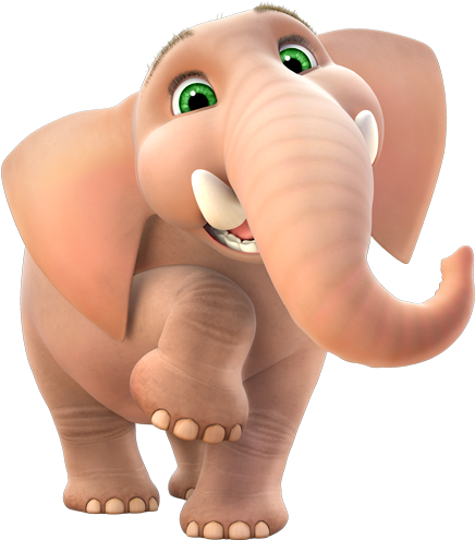 Trunk - Indian Elephant (510x550), Png Download