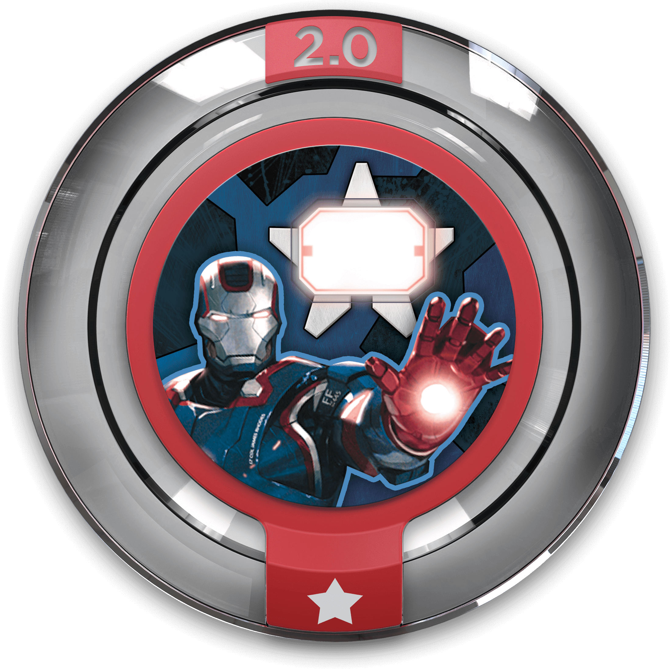 Marvel Team Up Iron Patriot - Marvel Team Up Iron Patriot Disney Infinity 2.0 (2880x2880), Png Download