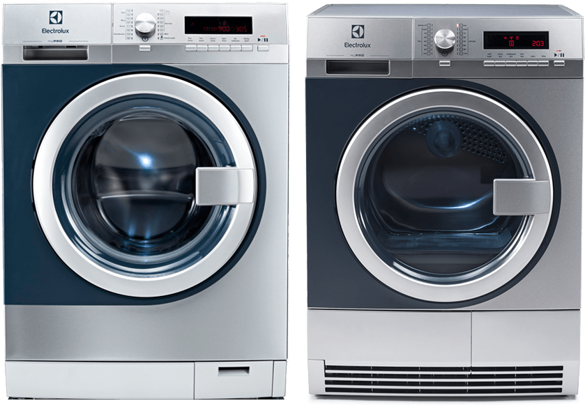 Mypro Washer & Dryer - Electrolux We 170 P Mypro (843x1024), Png Download