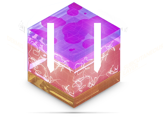 Sernivo Is Designed To Target The Skin Layers Where - Greeting Card (1366x433), Png Download