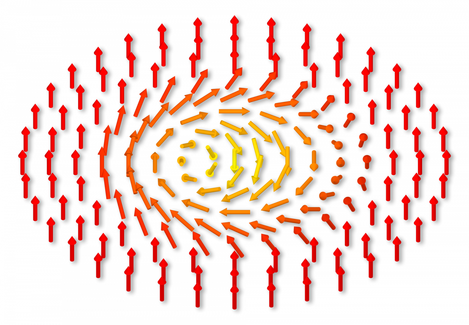 Skyrmion Vortex (1500x1038), Png Download