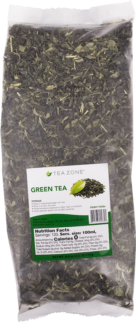 Tea Zone Green Tea Leaves - Tea (1500x1500), Png Download