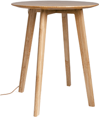 First And Foremost, An Elegant Table - Furniqi Wireless Charging Side Table (622x467), Png Download