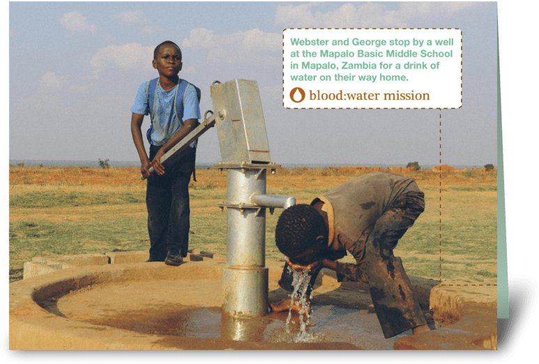 Zambia Greeting Card - Greeting Card (848x698), Png Download