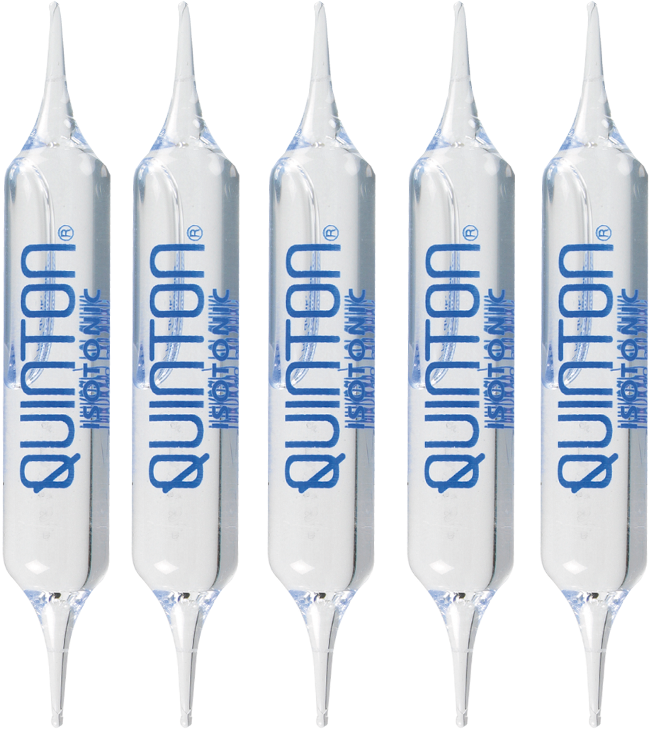 Ampollas De Agua De Mar - Quinton Isotonic 30 Vials (987x1112), Png Download