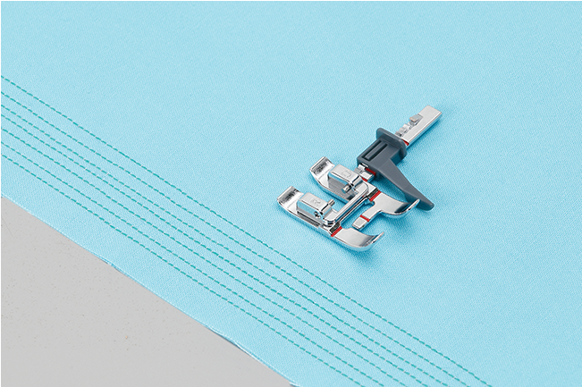 Baby Lock Adjustable Guide Foot Fits Group J - Silver (650x650), Png Download