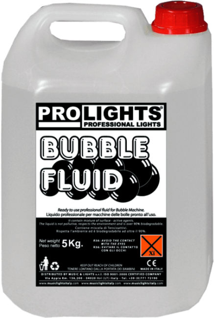 Prolights Liquido De Burbujas - Prolight - Liquido Effetto Fumo, Alta Densità 5 Kg (650x650), Png Download