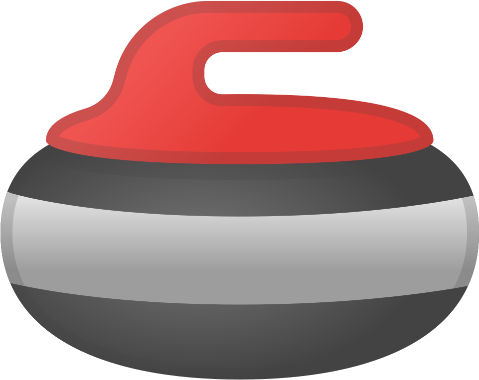 Curling Stone Icon - Curling Emoji (1024x1024), Png Download