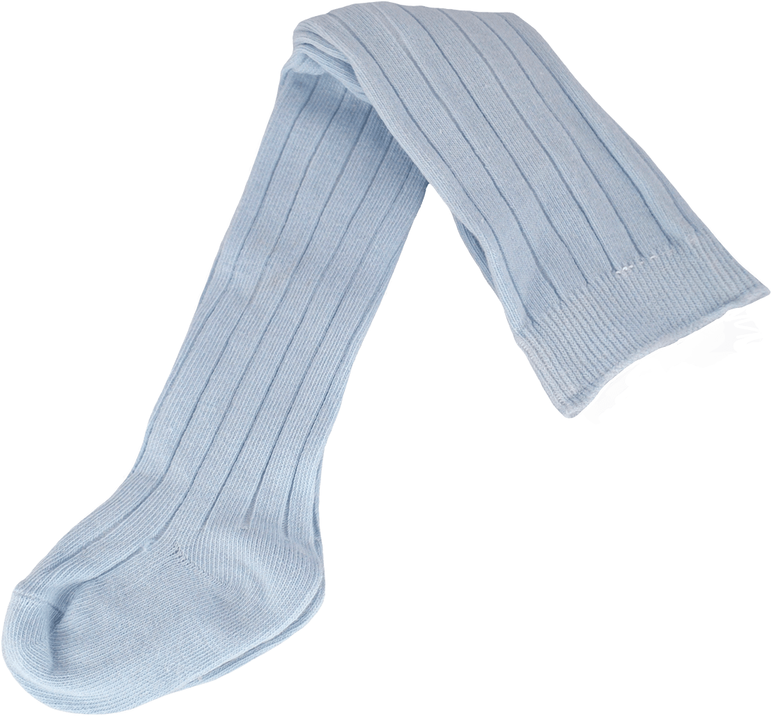 Tights Baby Blue Ribbed Knit Tights 1 V=1478370060 - Infant (1200x1300), Png Download