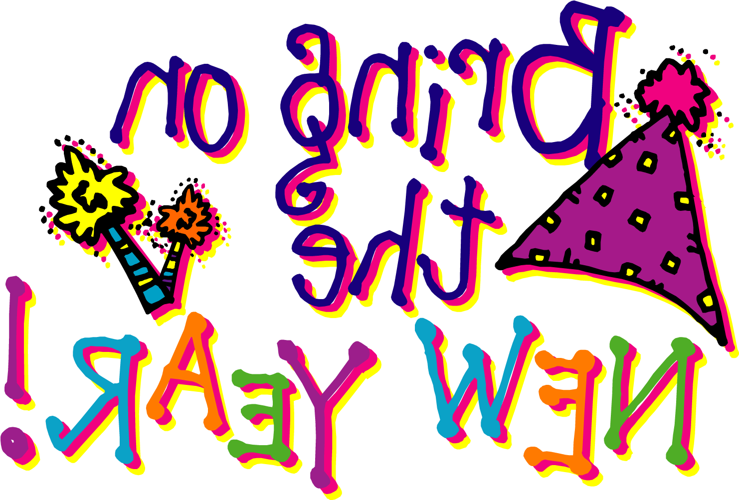 10 Images About Happy New Year On Pinterest (1494x1002), Png Download