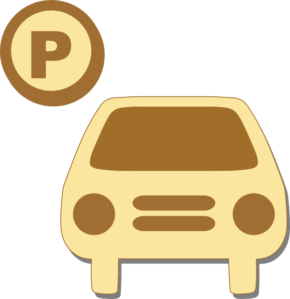 Parking Clip Art At Clker - Parking Clipart Png (582x599), Png Download