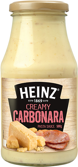 Heinz Creamy Carbonara Pasta Sauce 500g - Heinz Baked Beans (600x600), Png Download