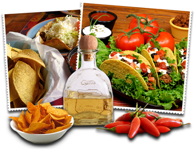 Tequila, Chiles Y Más Comida Mexicana - Mexican Cuisine (397x307), Png Download